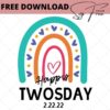 twosday svg free